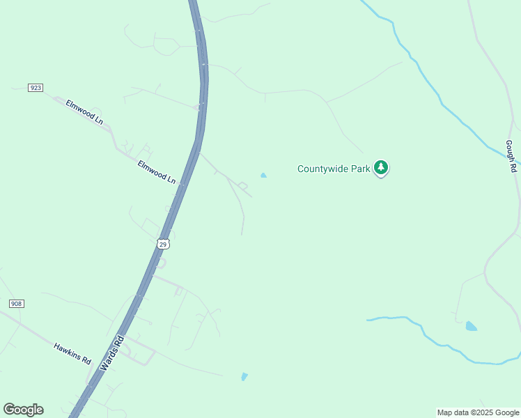 map of restaurants, bars, coffee shops, grocery stores, and more near 7355 Wards Road in Rustburg
