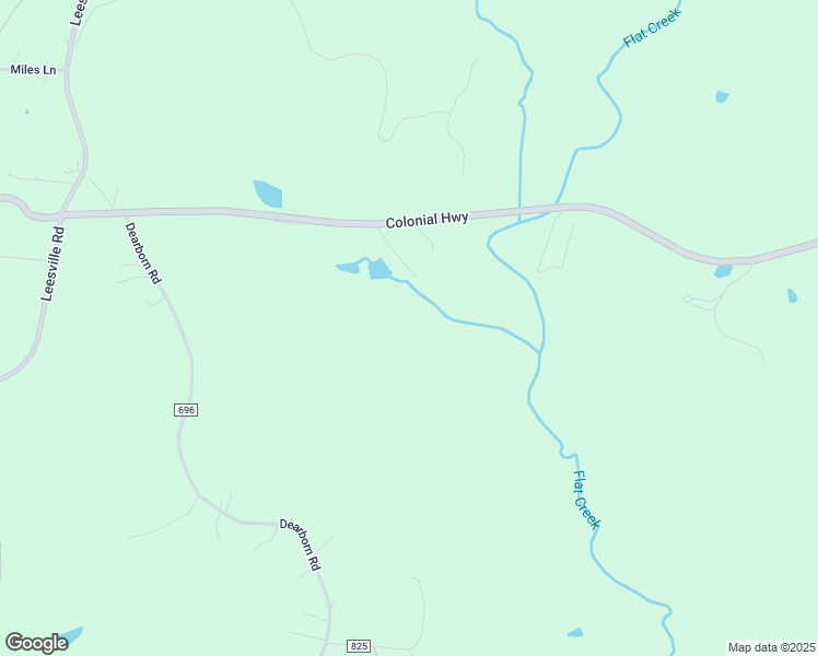map of restaurants, bars, coffee shops, grocery stores, and more near 9412 Colonial Highway in Evington