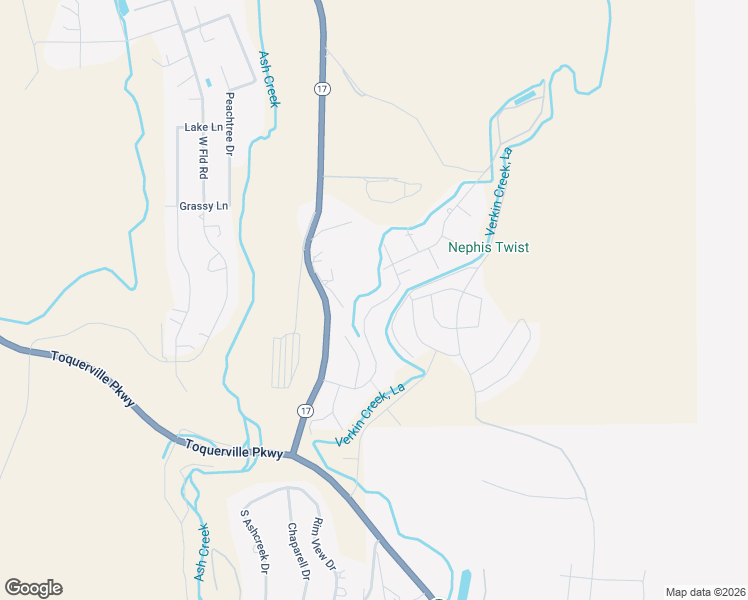 map of restaurants, bars, coffee shops, grocery stores, and more near 1264 Cholla in Toquerville