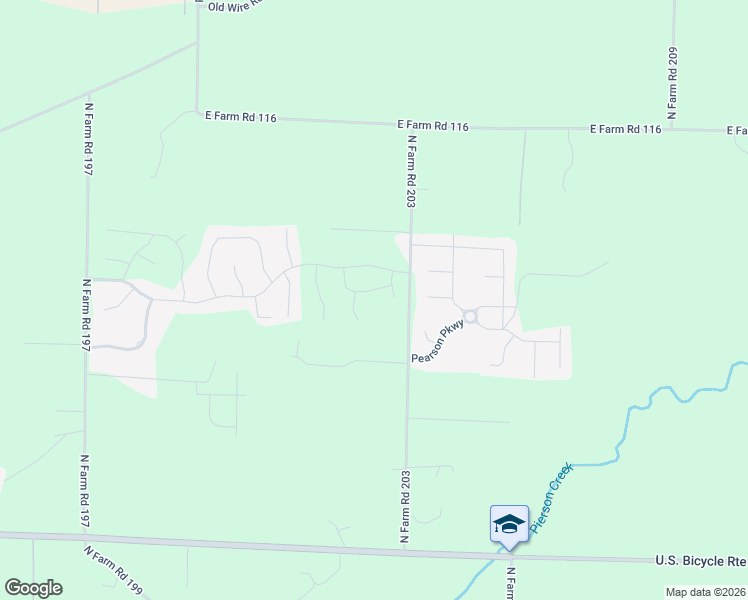 map of restaurants, bars, coffee shops, grocery stores, and more near 5608 East Gatehouse Drive in Strafford