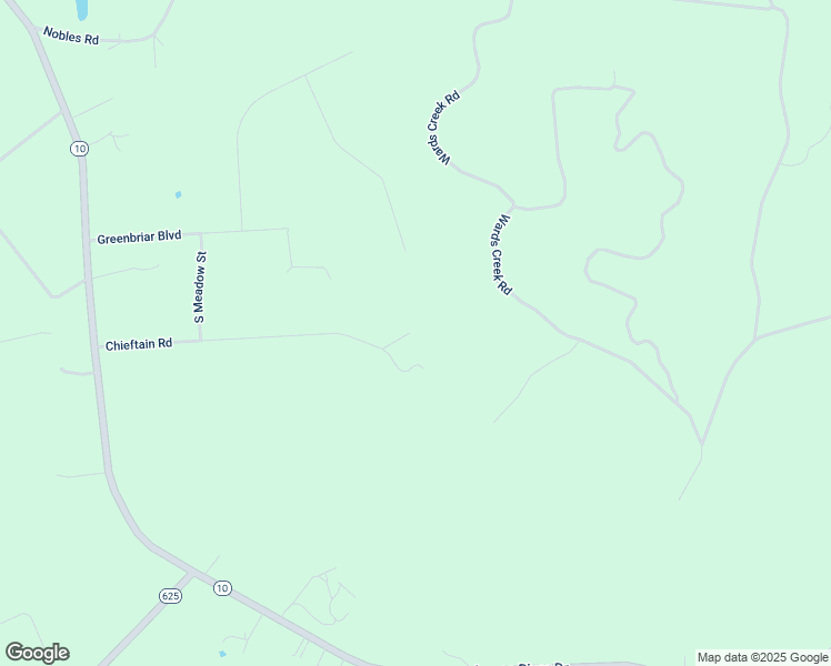 map of restaurants, bars, coffee shops, grocery stores, and more near 15910 Chieftain Road in Disputanta