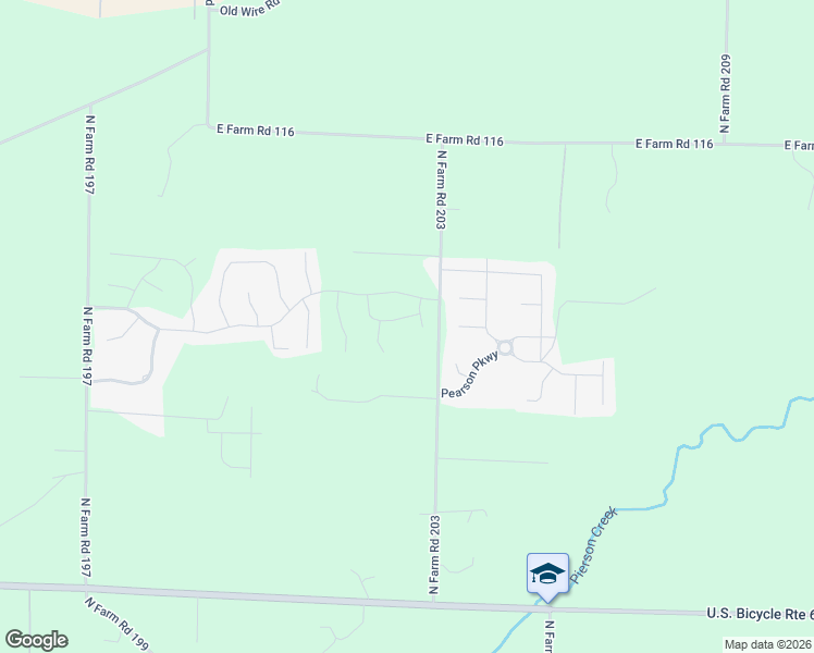 map of restaurants, bars, coffee shops, grocery stores, and more near 5608 East Gatehouse Drive in Strafford