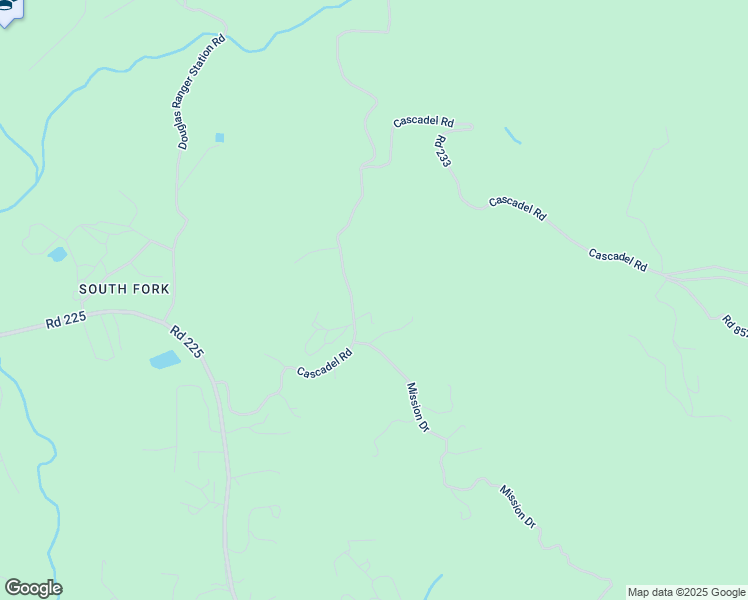 map of restaurants, bars, coffee shops, grocery stores, and more near 33301 Road 233 in North Fork