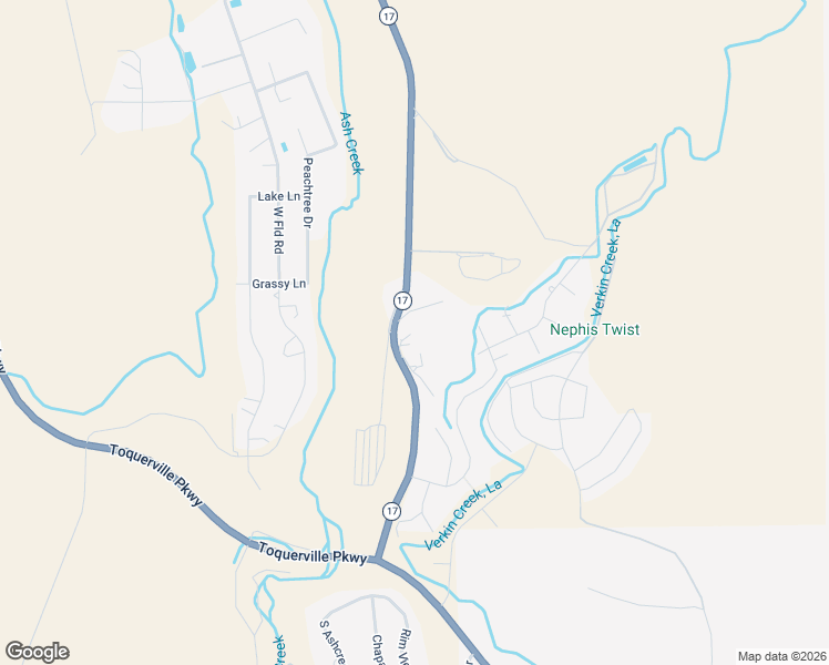 map of restaurants, bars, coffee shops, grocery stores, and more near 1245 West Pecan Avenue in Toquerville