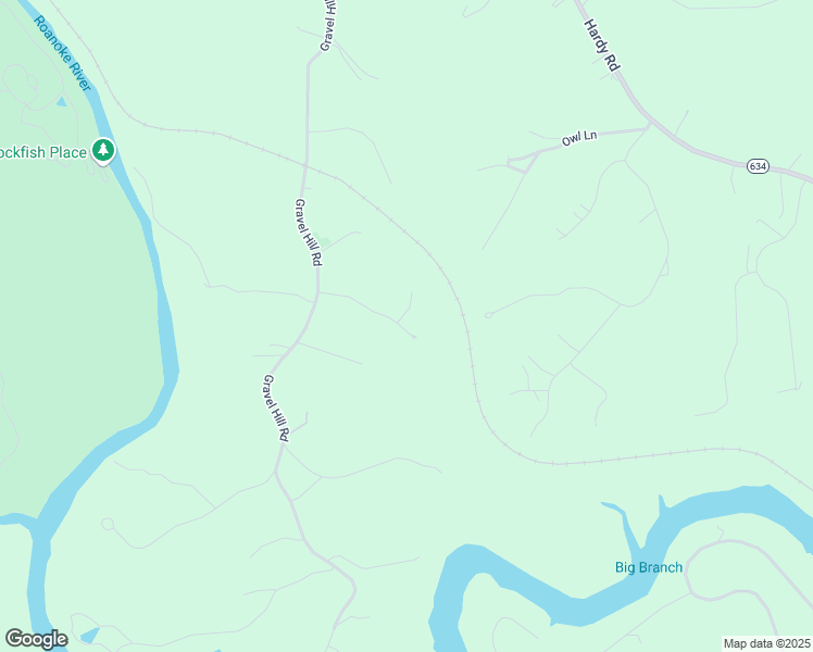 map of restaurants, bars, coffee shops, grocery stores, and more near 1214 Jones Road in Vinton
