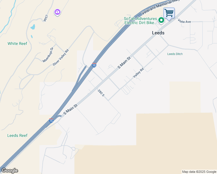 map of restaurants, bars, coffee shops, grocery stores, and more near in Leeds