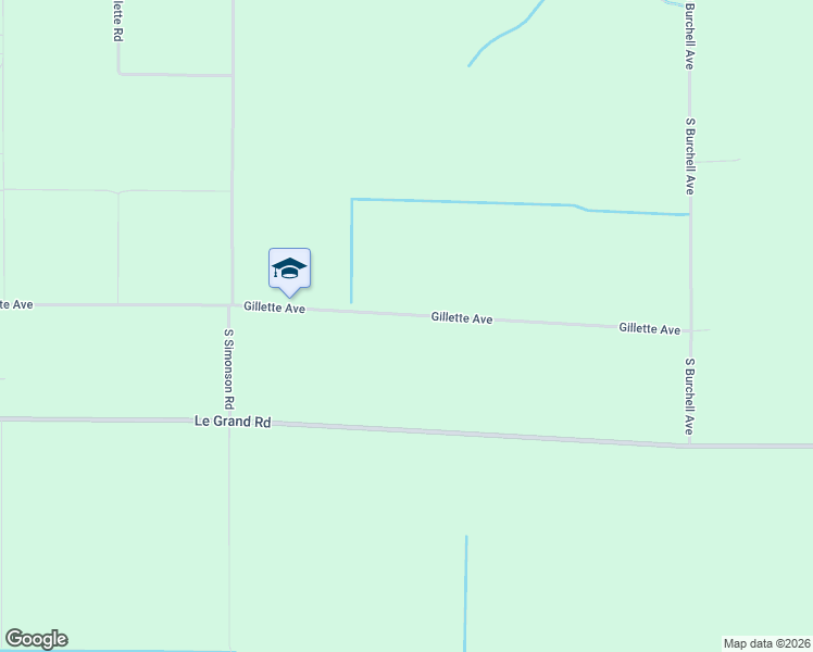 map of restaurants, bars, coffee shops, grocery stores, and more near 10391 Gillette Avenue in Le Grand