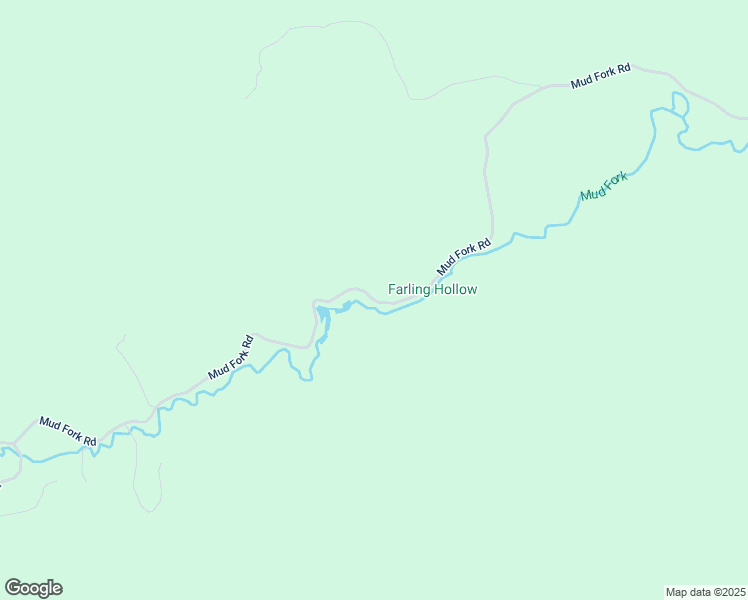 map of restaurants, bars, coffee shops, grocery stores, and more near Mud Fork Road in Tazewell County