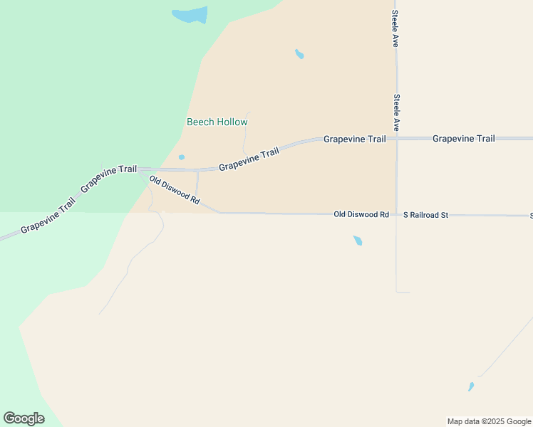 map of restaurants, bars, coffee shops, grocery stores, and more near Old Diswood Road in Alexander County