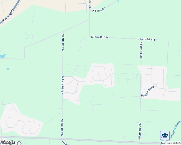 map of restaurants, bars, coffee shops, grocery stores, and more near 2075 North Citation Avenue in Springfield