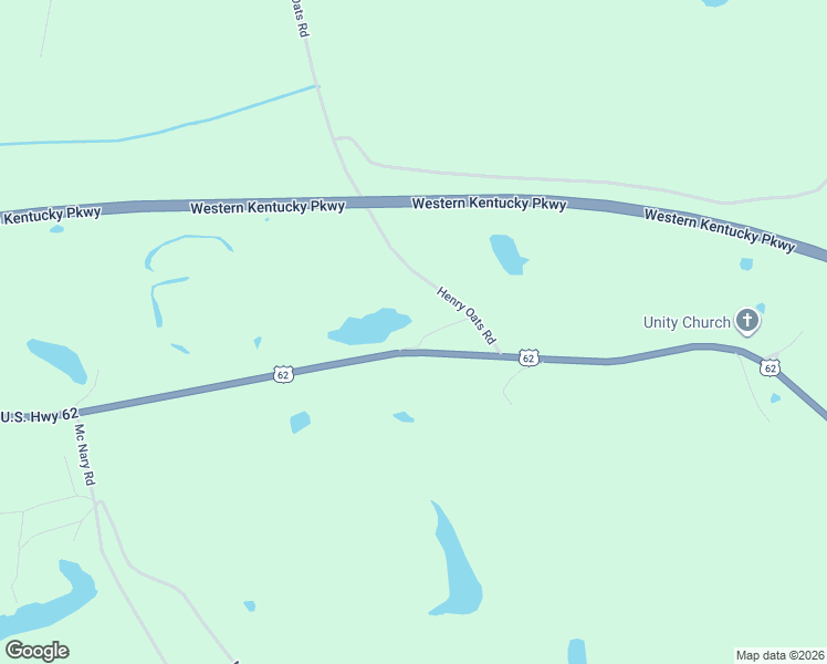 map of restaurants, bars, coffee shops, grocery stores, and more near U.S. 62 in Graham