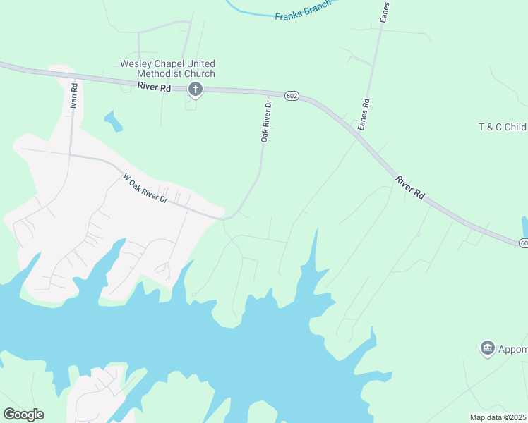 map of restaurants, bars, coffee shops, grocery stores, and more near 19906 Oyster Point Court in Petersburg