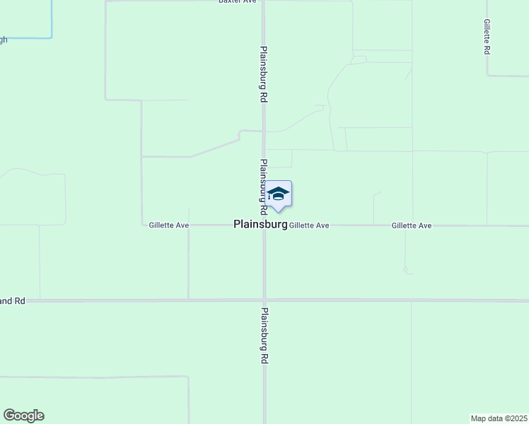 map of restaurants, bars, coffee shops, grocery stores, and more near 3708 Plainsburg Road in Merced