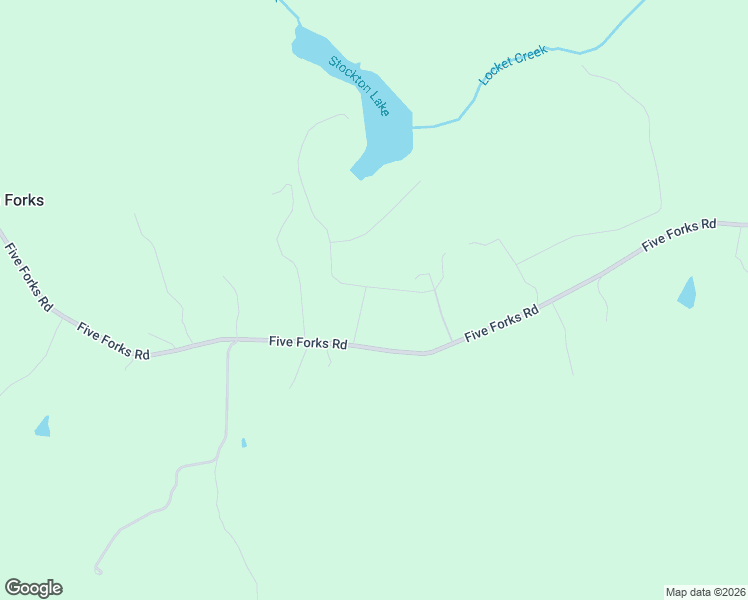 map of restaurants, bars, coffee shops, grocery stores, and more near East Lockett Creek Boulevard in Pamplin