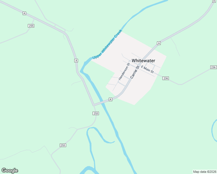 map of restaurants, bars, coffee shops, grocery stores, and more near 141 Mound Street in Whitewater