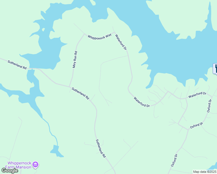 map of restaurants, bars, coffee shops, grocery stores, and more near 2781 Waterford Terrace in Sutherland