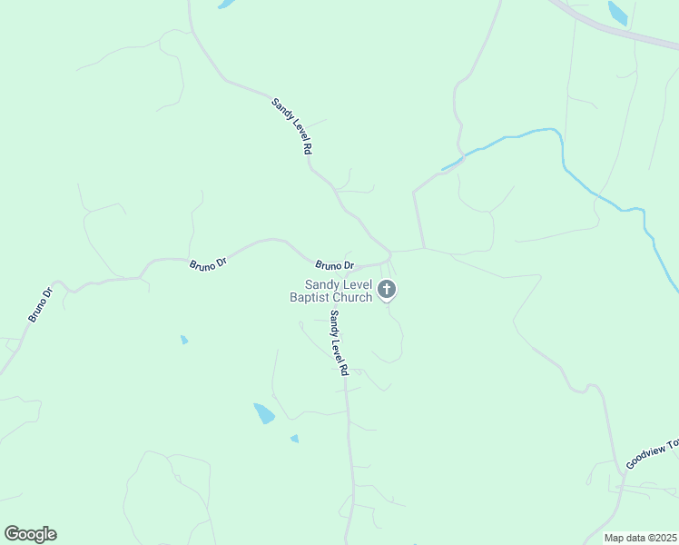 map of restaurants, bars, coffee shops, grocery stores, and more near 2601-2785 Sandy Level Road in Goodview