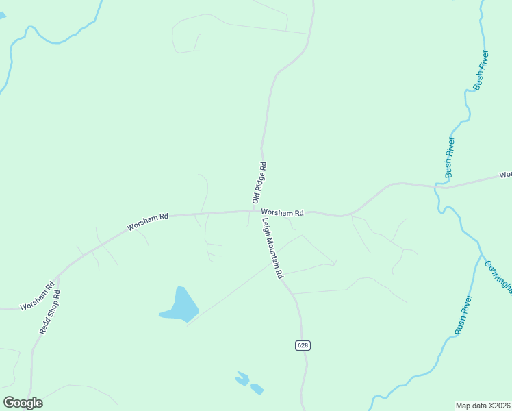 map of restaurants, bars, coffee shops, grocery stores, and more near Leigh Mountain Road in Farmville