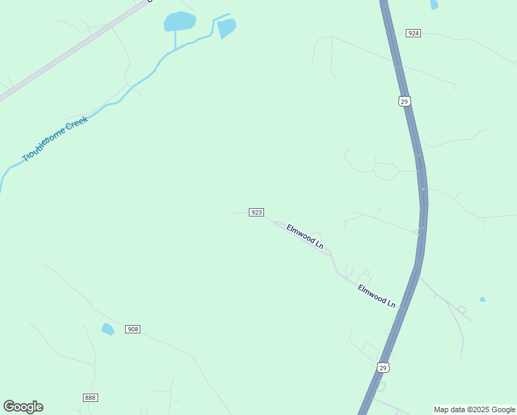 map of restaurants, bars, coffee shops, grocery stores, and more near 611 Elmwood Lane in Rustburg