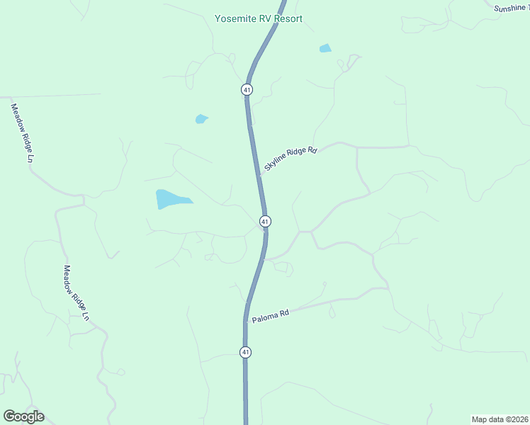 map of restaurants, bars, coffee shops, grocery stores, and more near California 41 in Coarsegold