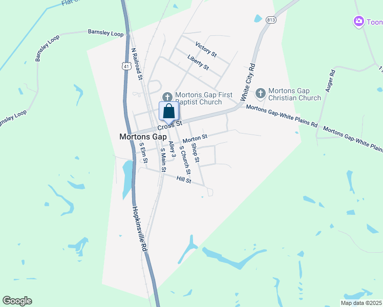 map of restaurants, bars, coffee shops, grocery stores, and more near 137-139 Shop Street in Nortonville