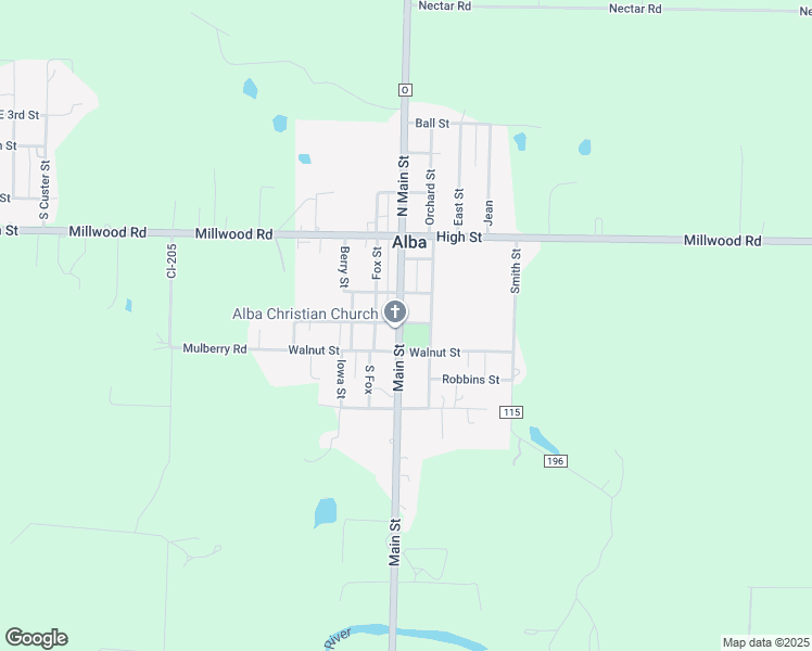 map of restaurants, bars, coffee shops, grocery stores, and more near in Alba