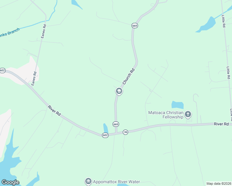 map of restaurants, bars, coffee shops, grocery stores, and more near 20422 Church Road in Petersburg