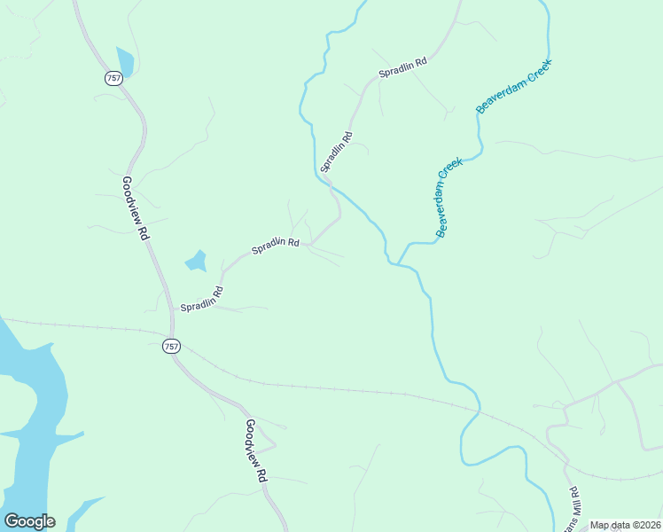 map of restaurants, bars, coffee shops, grocery stores, and more near 1041 Owen Ridge Lane in Goodview