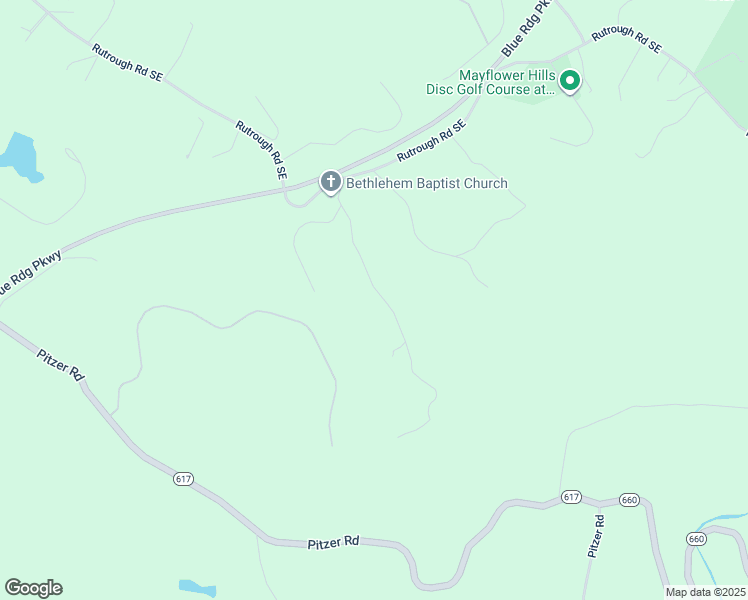 map of restaurants, bars, coffee shops, grocery stores, and more near 3155 Ivyland Drive in Roanoke