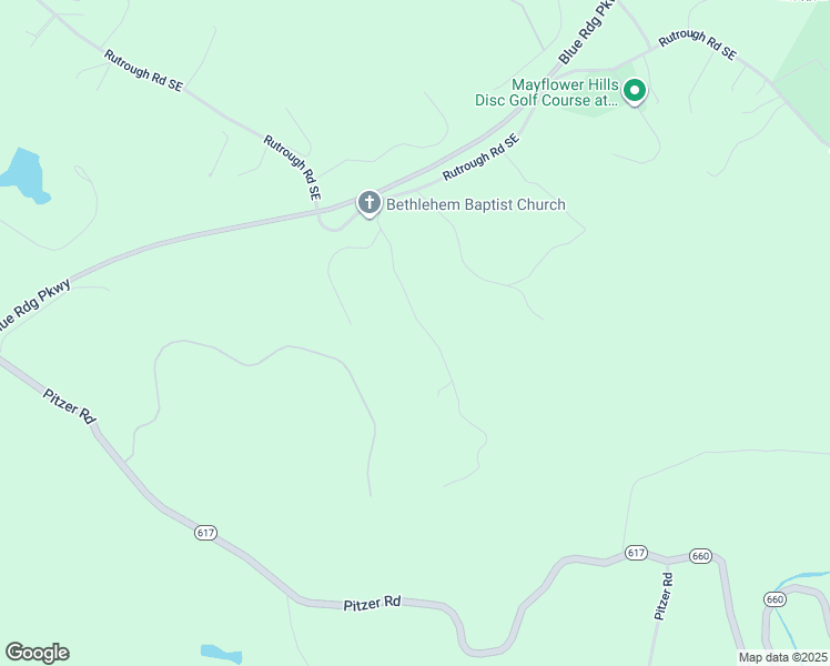 map of restaurants, bars, coffee shops, grocery stores, and more near 3155 Ivyland Drive in Roanoke