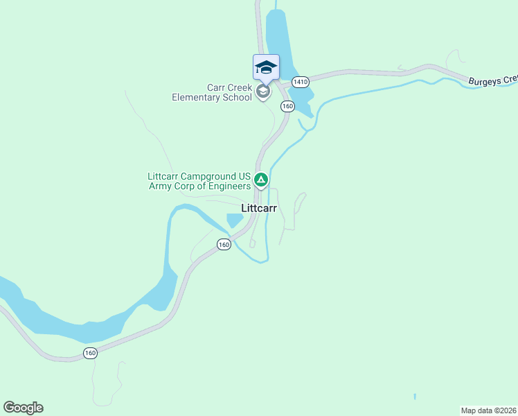 map of restaurants, bars, coffee shops, grocery stores, and more near in Littcarr