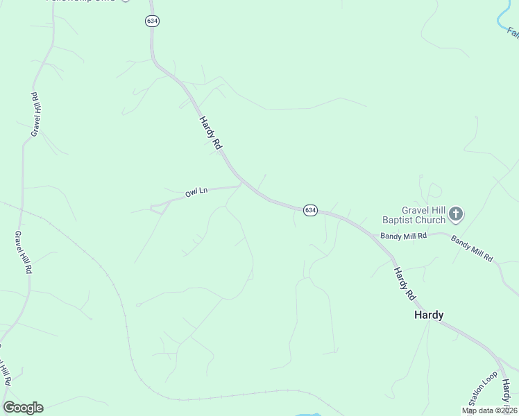 map of restaurants, bars, coffee shops, grocery stores, and more near 12179 Hardy Road in Hardy