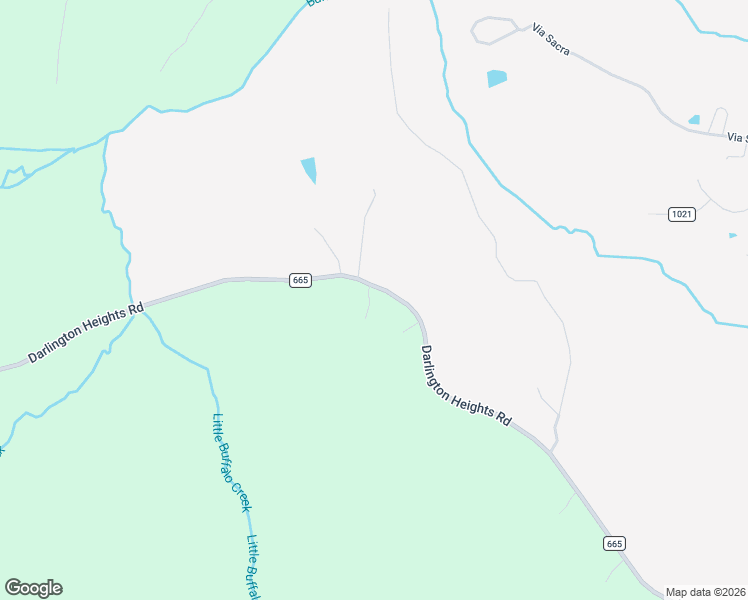 map of restaurants, bars, coffee shops, grocery stores, and more near Darlington Heights Road in Farmville