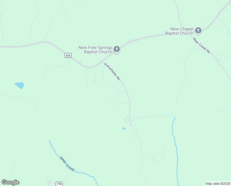 map of restaurants, bars, coffee shops, grocery stores, and more near 263 Gracefields Road in Rustburg