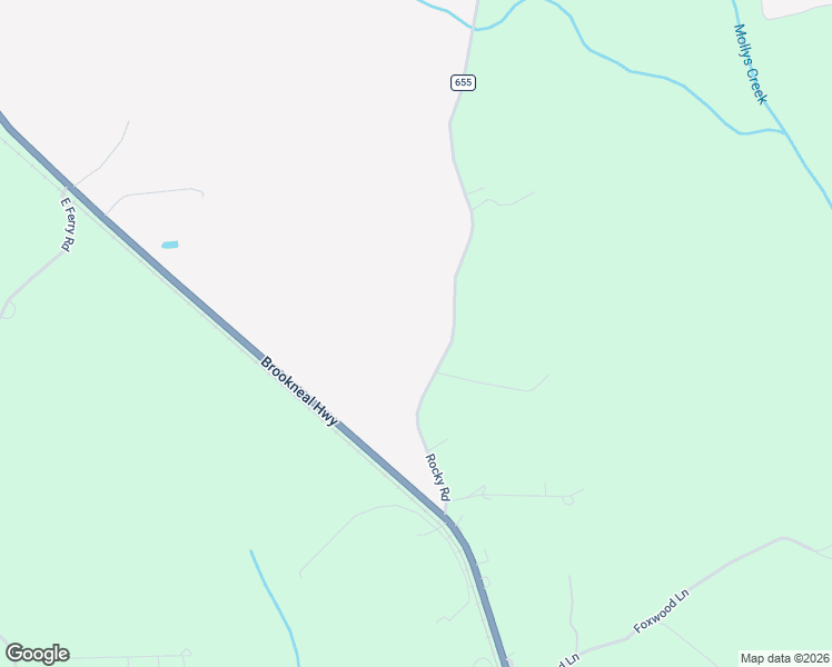 map of restaurants, bars, coffee shops, grocery stores, and more near 2723 Rocky Road in Rustburg