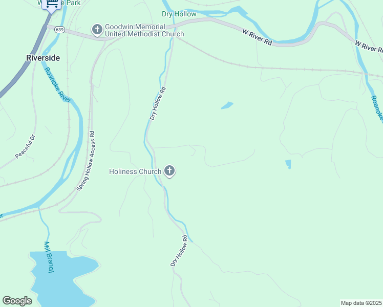 map of restaurants, bars, coffee shops, grocery stores, and more near 5838 Dry Hollow Road in Salem