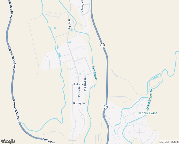 map of restaurants, bars, coffee shops, grocery stores, and more near 810 Peachtree Drive in Toquerville