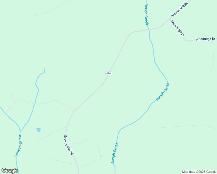 map of restaurants, bars, coffee shops, grocery stores, and more near 1498 Browns Mill Road in Rustburg