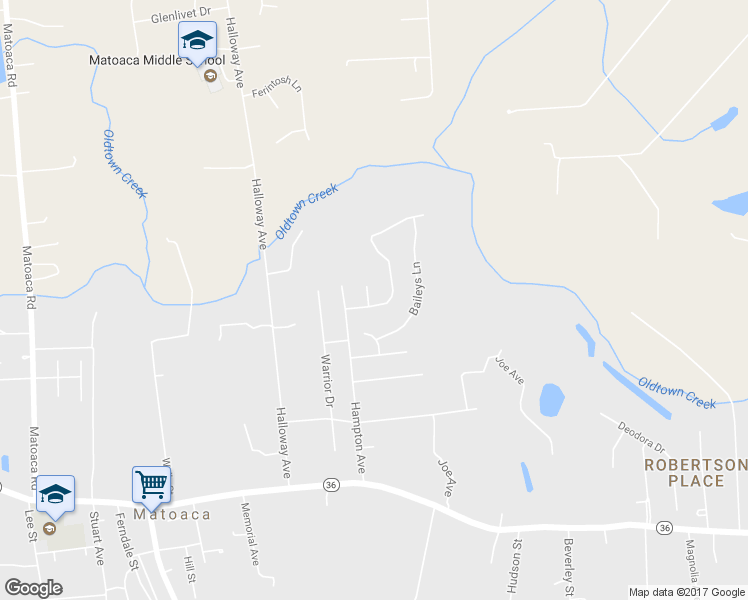 map of restaurants, bars, coffee shops, grocery stores, and more near 21178 Baileys Grove Drive in Petersburg