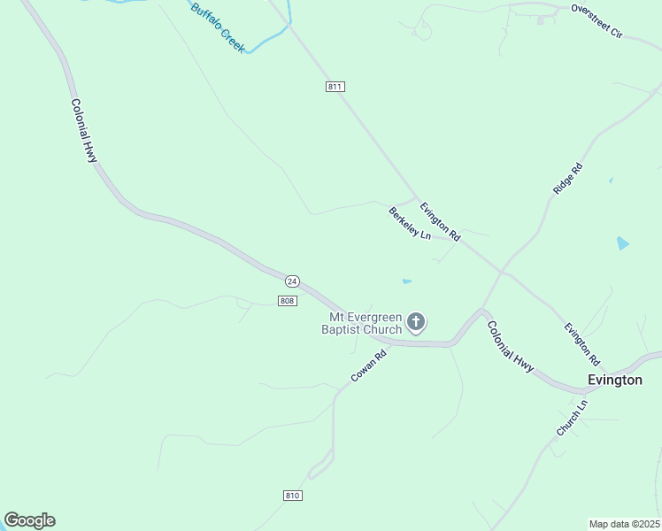 map of restaurants, bars, coffee shops, grocery stores, and more near 21 Berkeley Lane in Evington