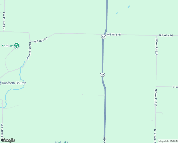 map of restaurants, bars, coffee shops, grocery stores, and more near 2489 Missouri 125 in Strafford