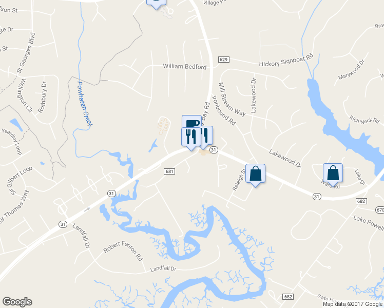 map of restaurants, bars, coffee shops, grocery stores, and more near 1804 Jamestown Road in Williamsburg
