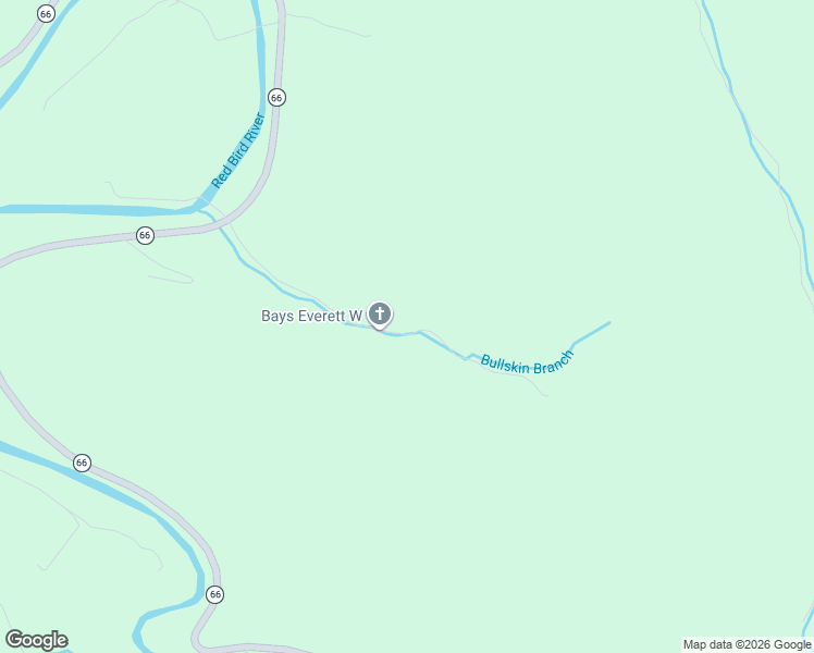 map of restaurants, bars, coffee shops, grocery stores, and more near 523 Bullskin Branch Road in Oneida