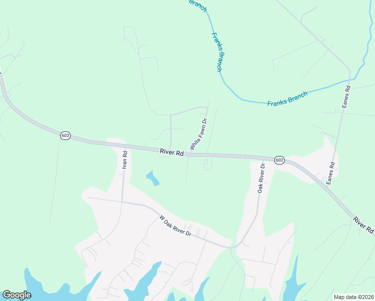 map of restaurants, bars, coffee shops, grocery stores, and more near 19724 White Fawn Drive in Petersburg