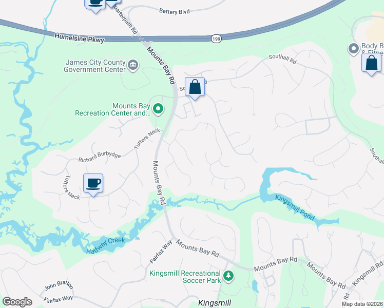 map of restaurants, bars, coffee shops, grocery stores, and more near 101-123 Francis Jessup in Williamsburg