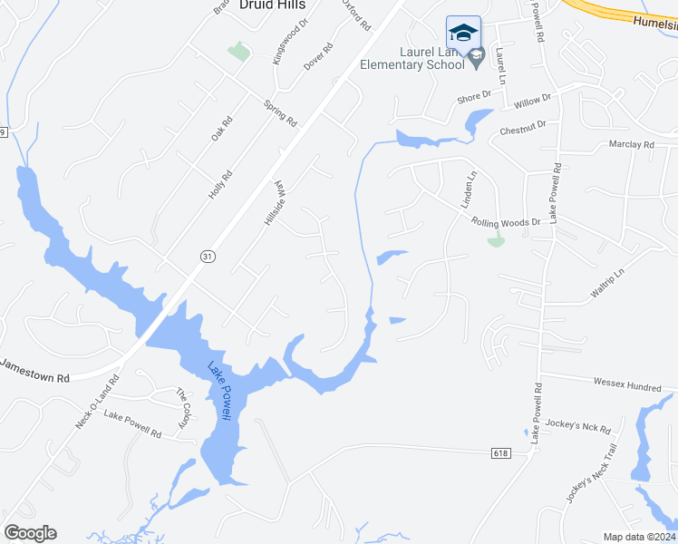 map of restaurants, bars, coffee shops, grocery stores, and more near 5225 Queen Bishop Lane in Williamsburg