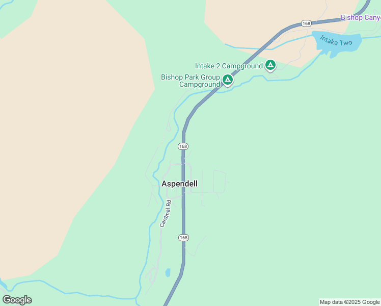 map of restaurants, bars, coffee shops, grocery stores, and more near 209 Sierra Summit Drive in Bishop