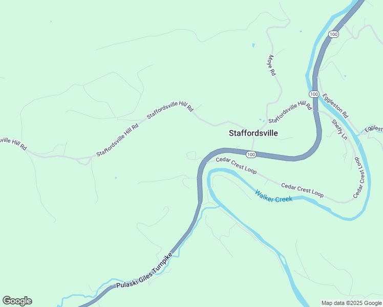 map of restaurants, bars, coffee shops, grocery stores, and more near 3982 Pulaski Giles Turnpike in Pearisburg