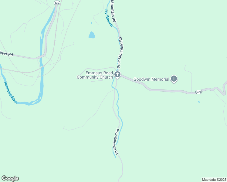 map of restaurants, bars, coffee shops, grocery stores, and more near 5664 Poor Mountain Rd in Salem