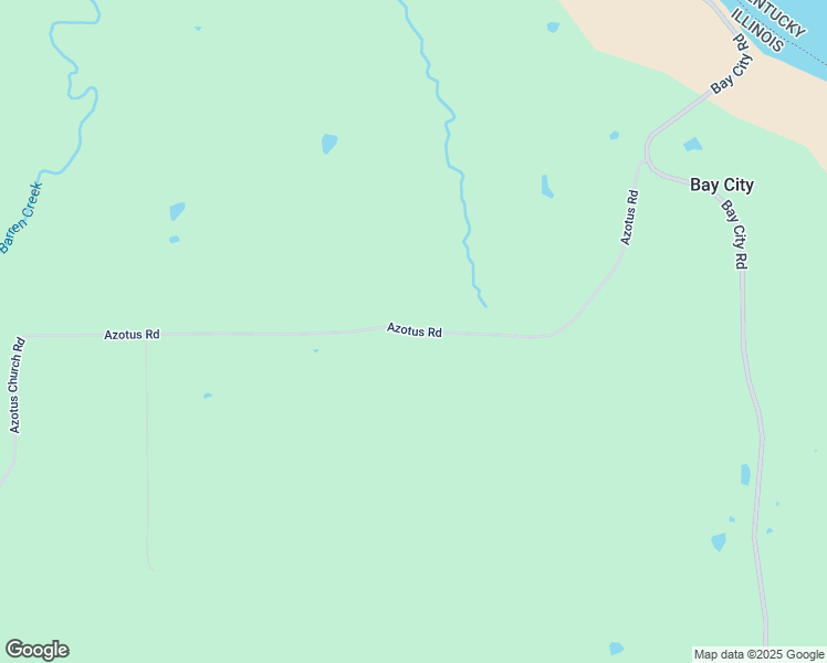 map of restaurants, bars, coffee shops, grocery stores, and more near Azotus Road in Brookport